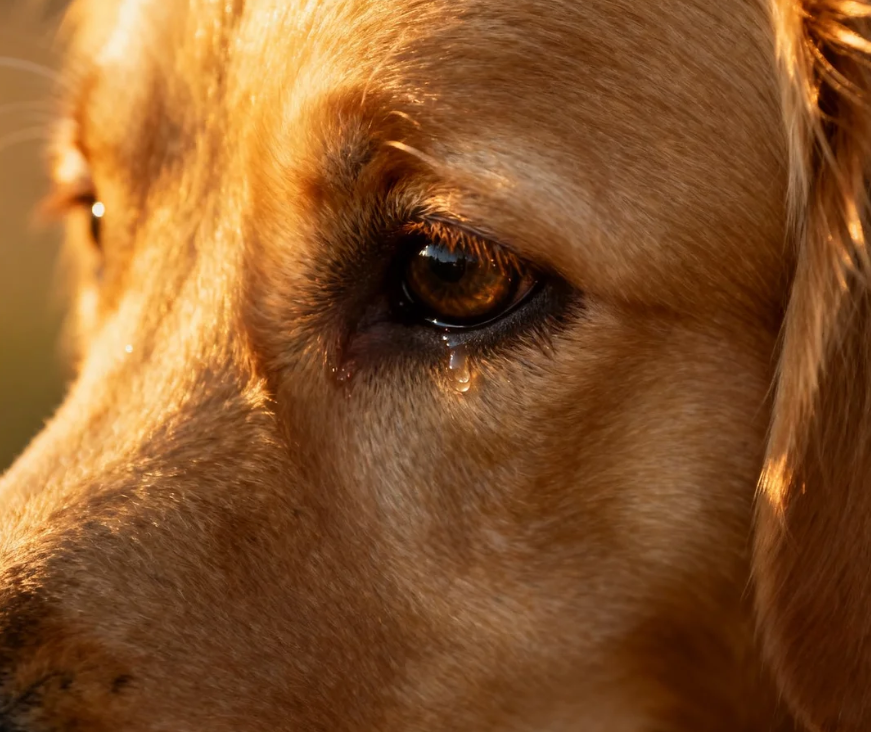 do dogs cry
