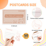 Pet Memorial Postcards for The Heart's Mailbox | Write to Your Pet in The Whisper Cabin of Love.