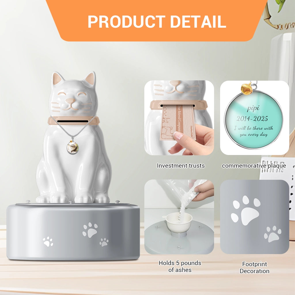 The Heart's Mailbox Pet Urn | Keep Your Connection Alive with Letters.