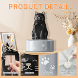 The Whisper Cabin of Love | A Gentle Cat Urn for Your Quietest Memories.