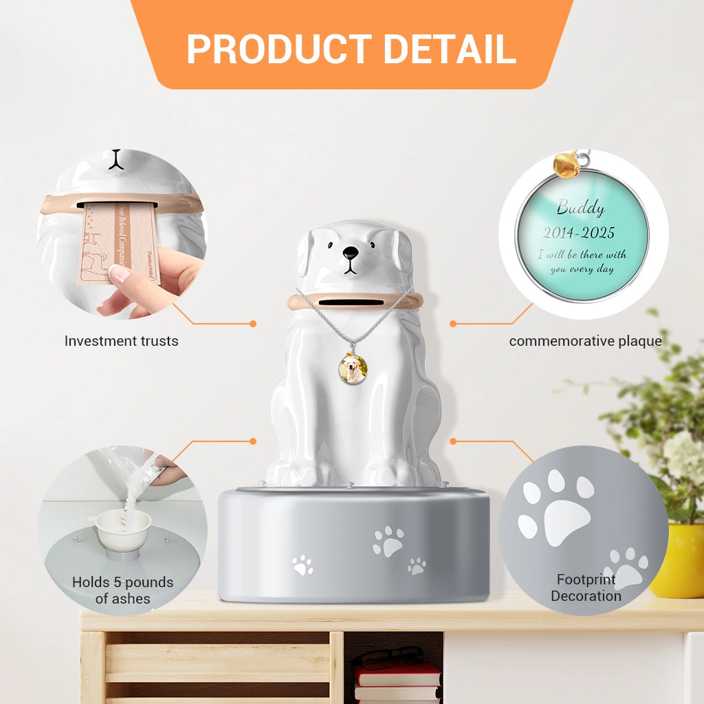 The Whisper Cabin of Love | A Loyal Tribute - The Heart's Mailbox Dog Urn.