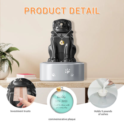The Whisper Cabin of Love | A Loyal Tribute - The Heart's Mailbox Dog Urn.
