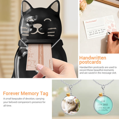 The Heart's Mailbox Pet Urn | Keep Your Connection Alive with Letters.