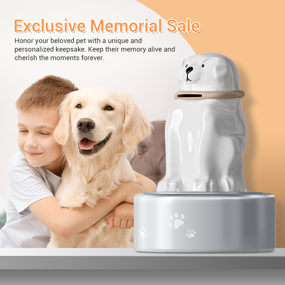 The Heart's Mailbox Pet Urn | Keep Your Connection Alive with Letters.