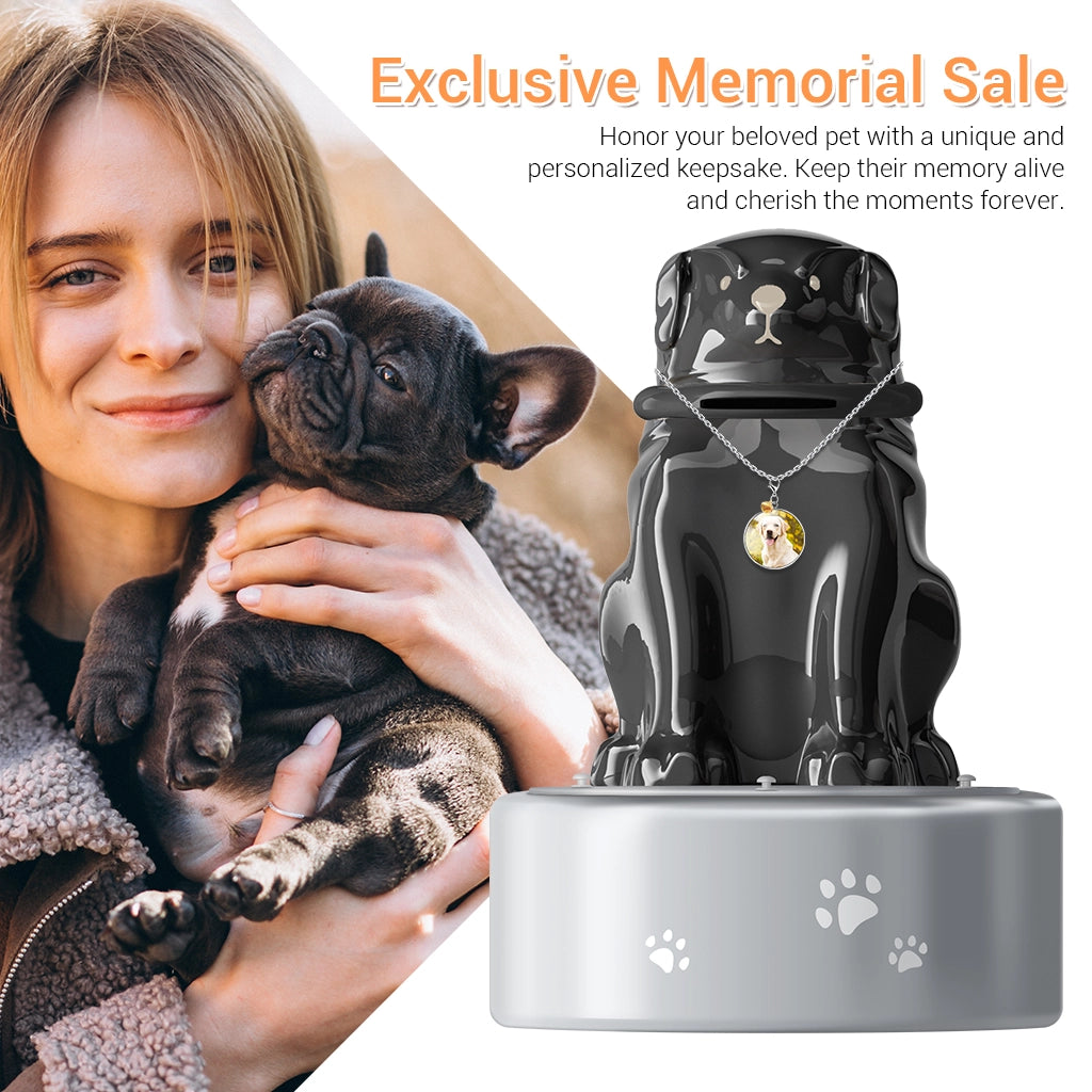 The Heart's Mailbox Pet Urn | Keep Your Connection Alive with Letters.