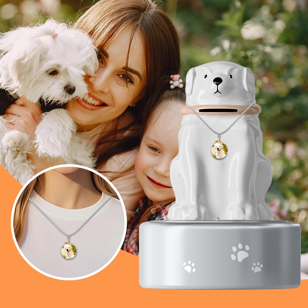 The Whisper Cabin of Love | A Loyal Tribute - The Heart's Mailbox Dog Urn.