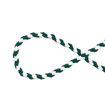 Cyan & White | Handmade Rope Dog Leash