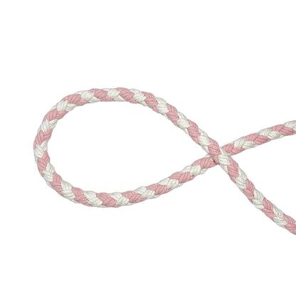 Pink & White | Handmade Rope Dog Leash
