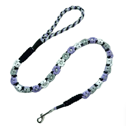 Wild Berry Mix | 25-Flower Handwoven Decorative Dog Leash